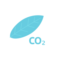 Ícono de huella de carbono
